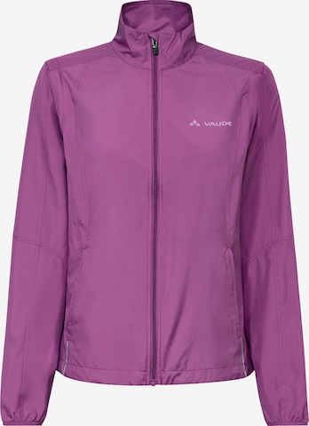 VAUDE Outdoorjacke 'Dundee in Lila: Vorderseite
