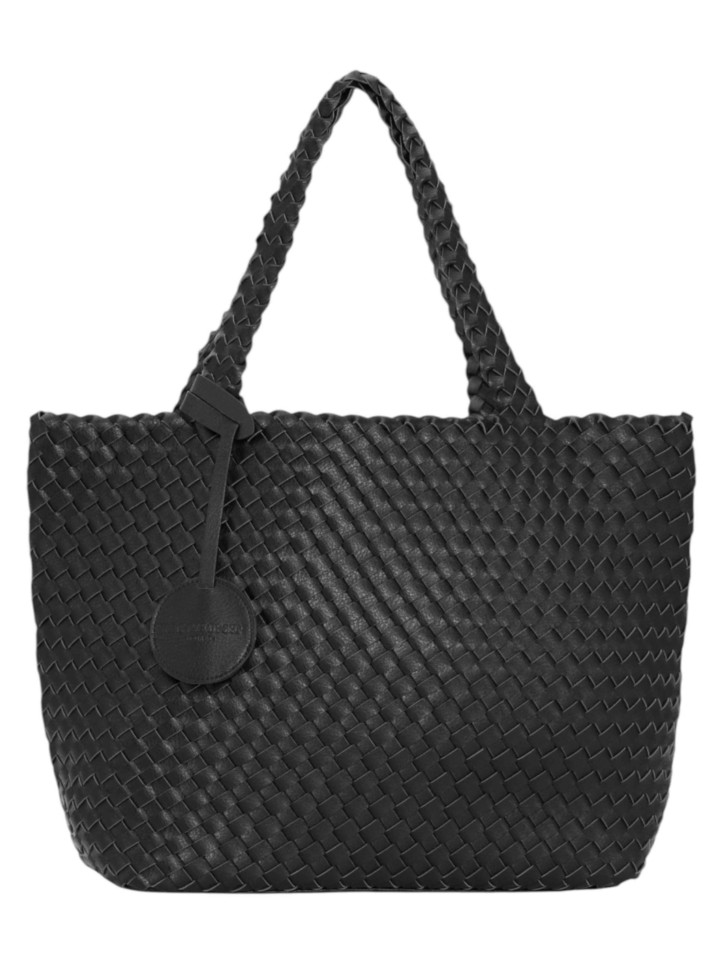 ILSE JACOBSEN Shopper 'BAG08' in Schwarz: Vorderseite
