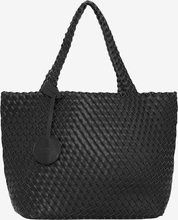 ILSE JACOBSEN Shopper 'BAG08' in Schwarz: Vorderseite