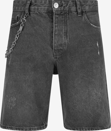 2Y Premium Loosefit Shorts in Grau: predná strana