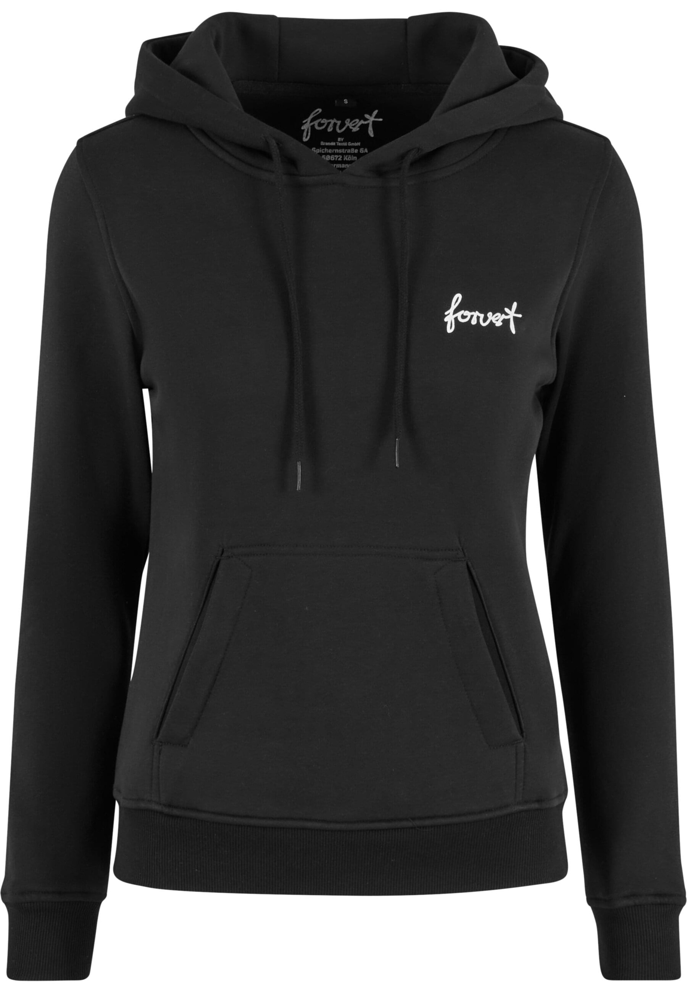 Felpa 'Napa' di Forvert in nero: frontale