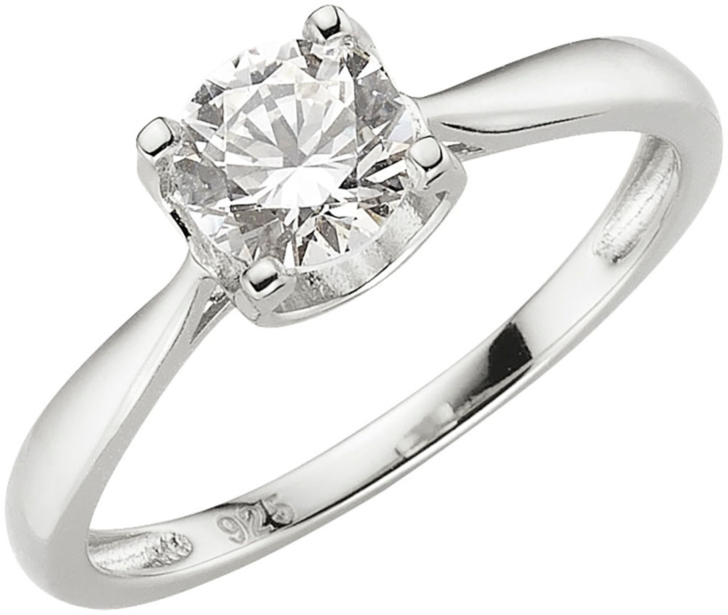 Aniston Ring in Silver: front