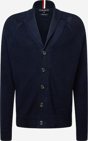 TOMMY HILFIGER Strickjacke in Blau: predná strana