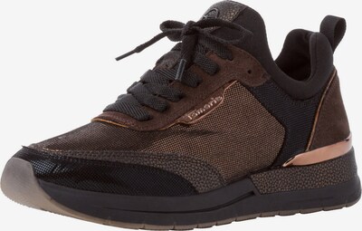 TAMARIS Sneakers in Dark brown / Black, Item view