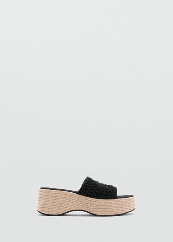 MANGO TEEN Mules 'Martan' in Black