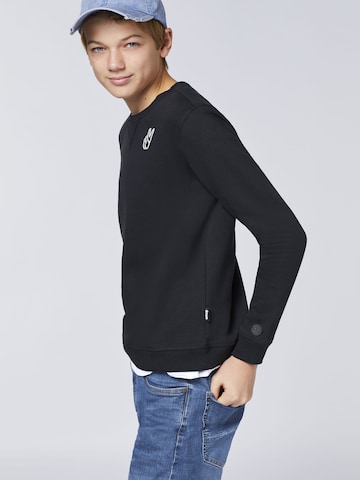 emoji Sweatshirt in Schwarz
