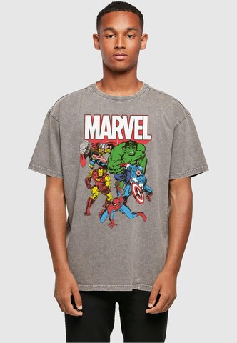 T-Shirt 'Avengers - Marvel Comics' ABSOLUTE CULT en gris : devant