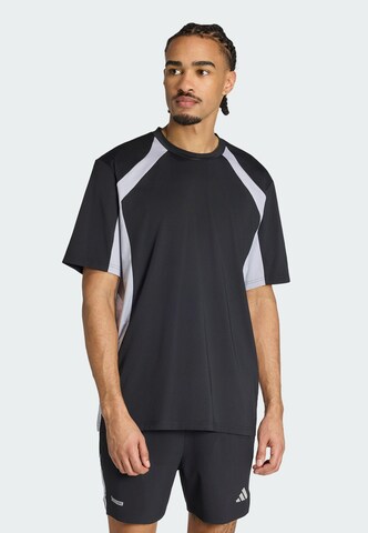 ADIDAS PERFORMANCE Funktionsshirt 'TECH APPAREL' in Schwarz: Vorderseite