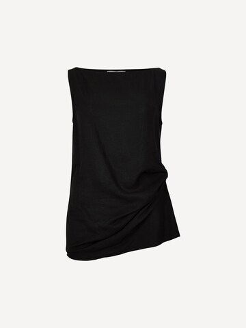 Apricot Top in Black: front