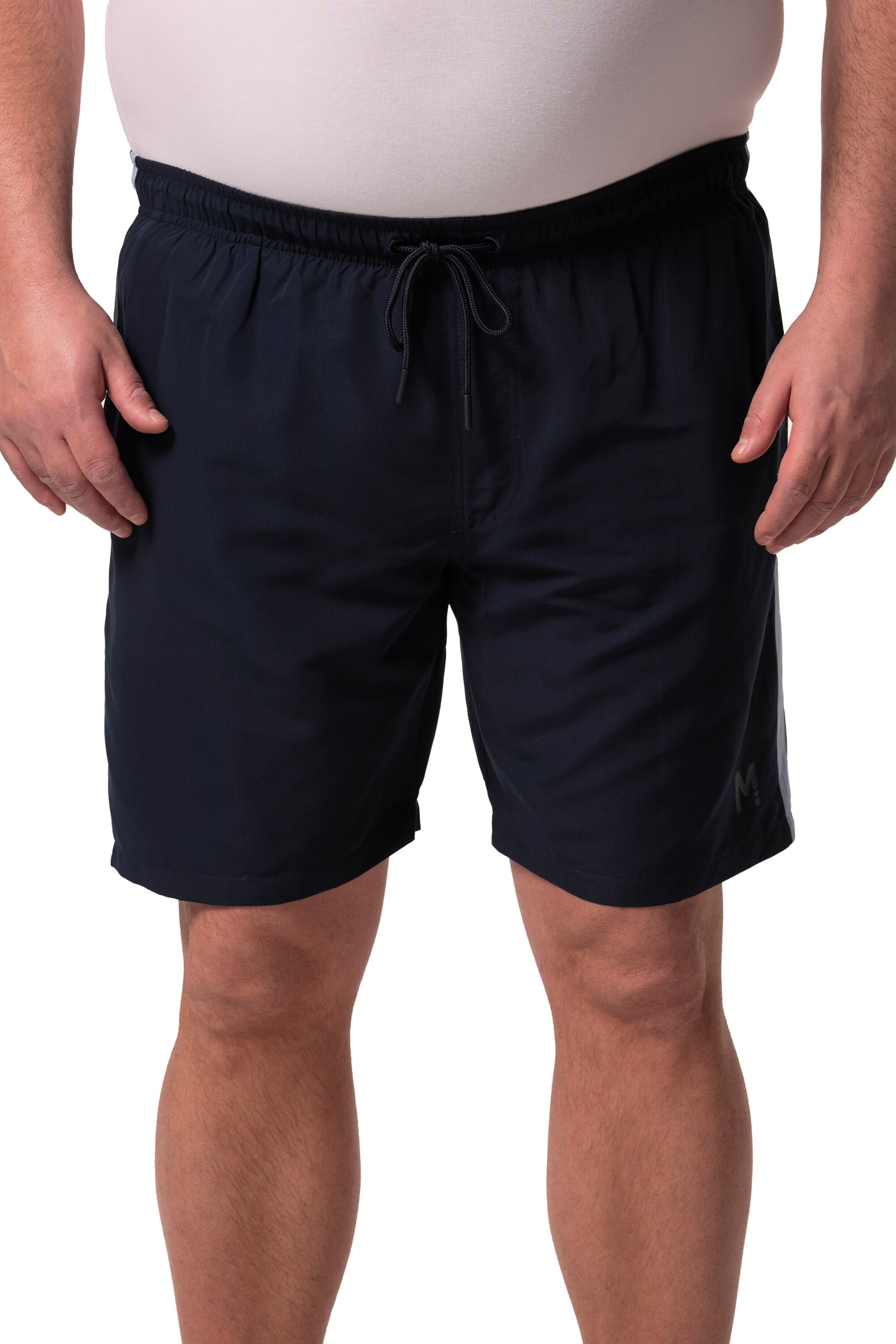 Men Plus Zwemshorts in Blauw: voorkant