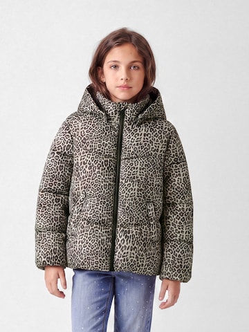 NAME IT Winterjacke 'NKF Mory' in Beige: Vorderseite