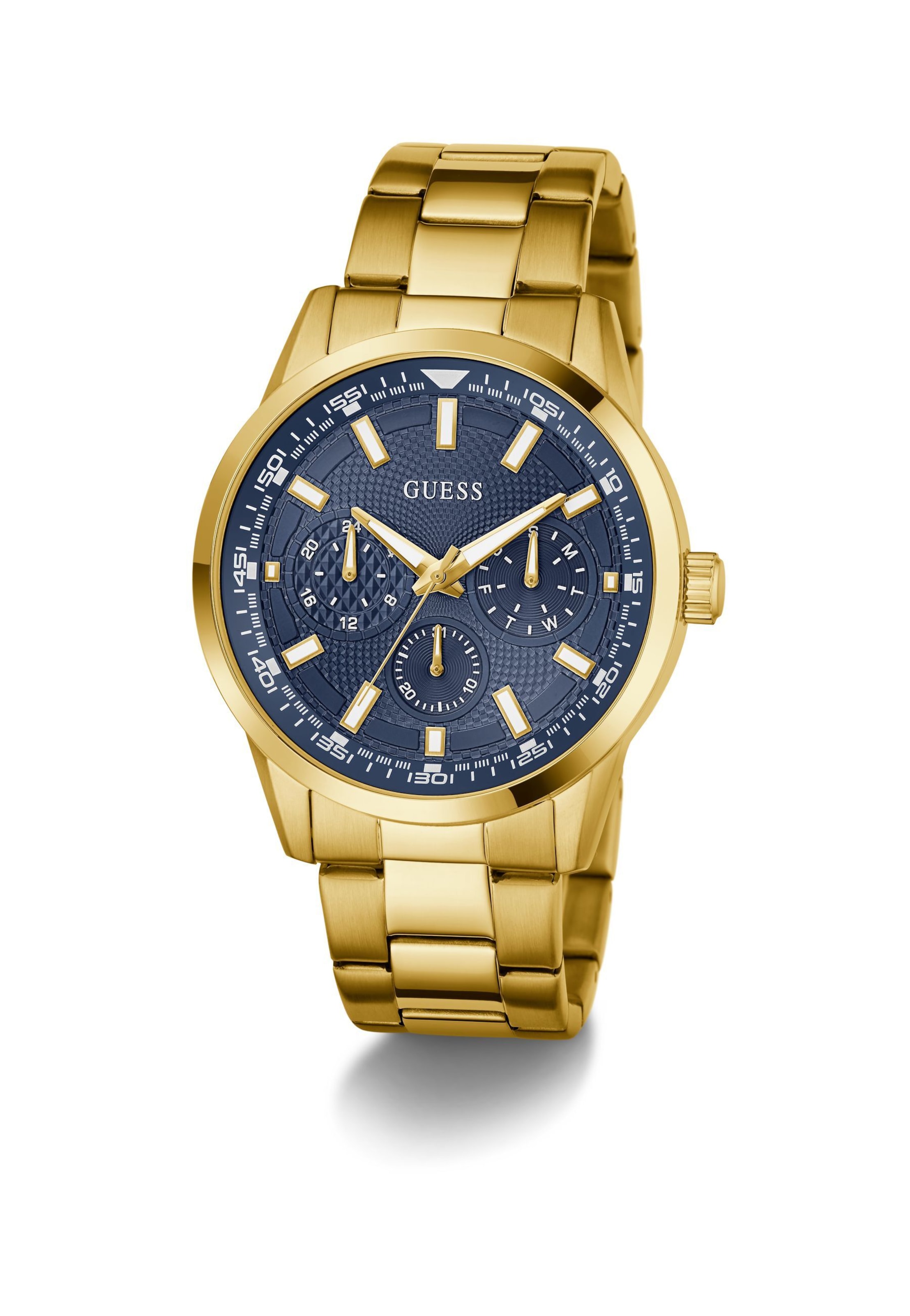 GUESS Analoguhr 'Trey' in Gold