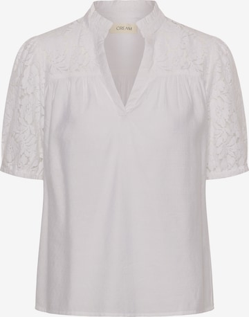 Cream Bluse 'CRLiselin' i hvid: forside