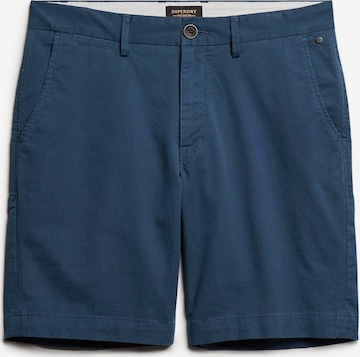 Superdry Chino in Blauw: voorkant