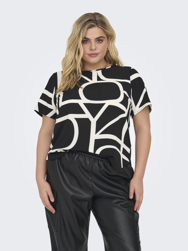 ONLY Carmakoma Blouse 'Vica' in Black