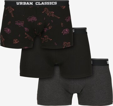 Urban Classics Boxeralsók - szürke: elől