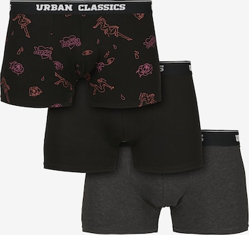Urban Classics Boxerky – šedá: přední strana