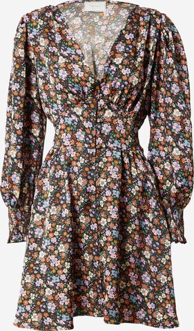 Robe-chemise 'Lecia' Neo Noir en mélange de couleurs : devant