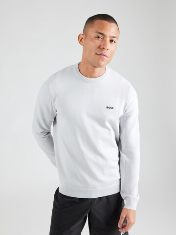 Pullover 'Momentum' di BOSS in grigio: frontale