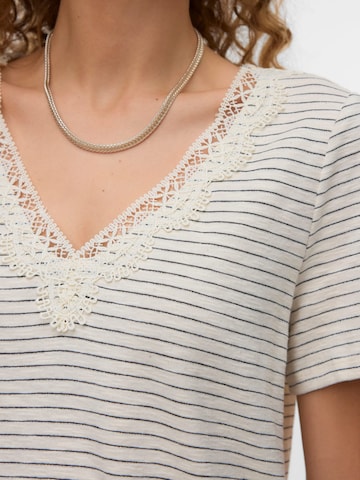 VERO MODA Shirt 'Karoline' in Beige
