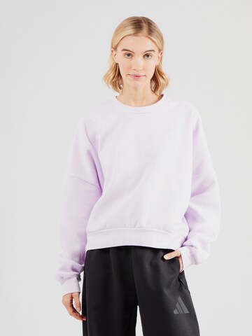 ADIDAS SPORTSWEAR Sportsweatshirt in Lila: Vorderseite