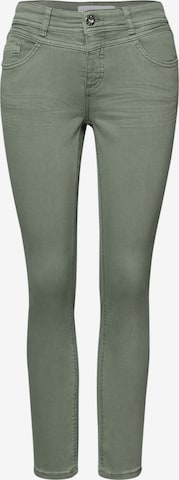 STREET ONE Jeans in Grün: Vorderseite