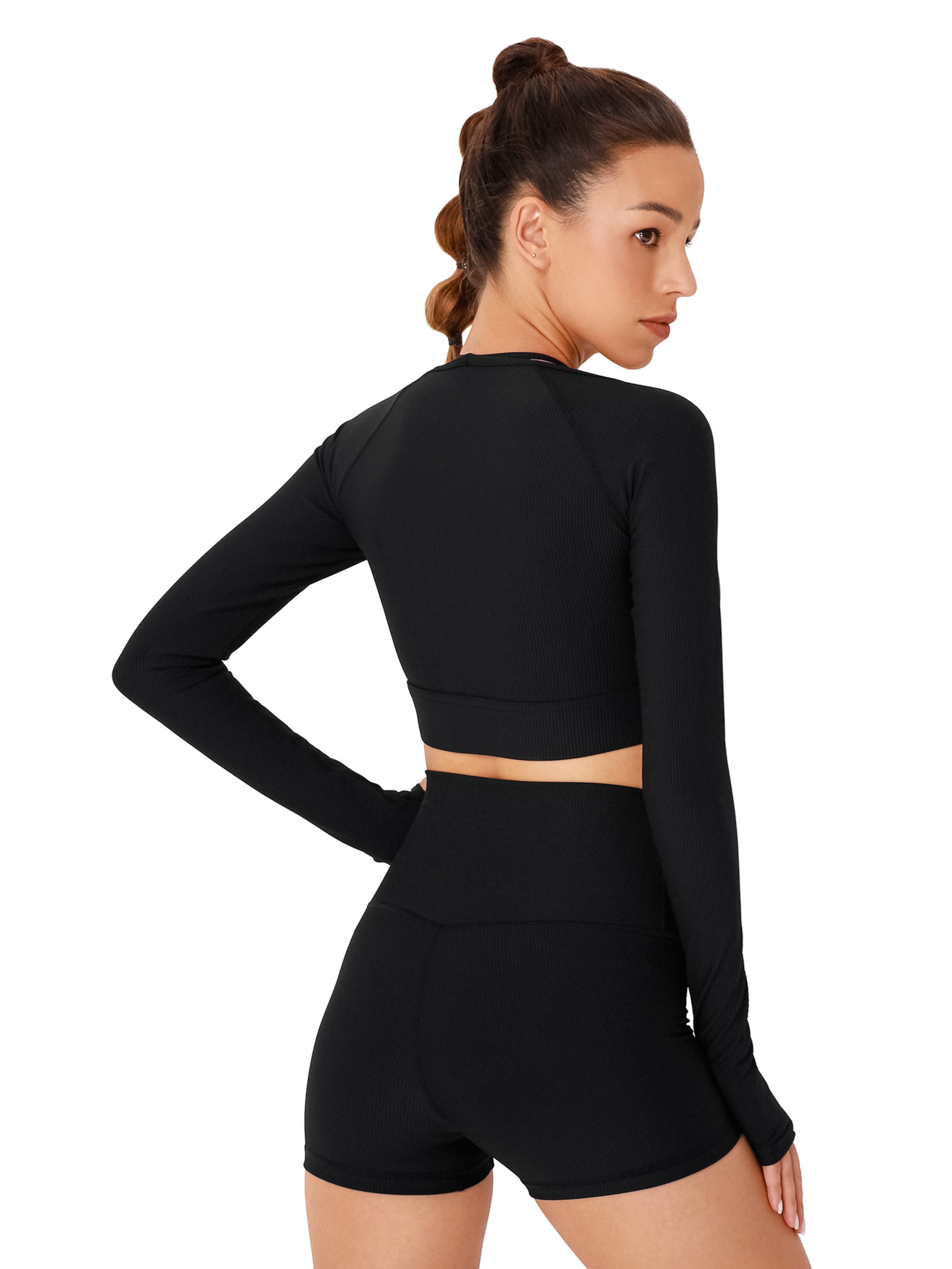 YEAZ Функциональная футболка 'Club Level' в Черный