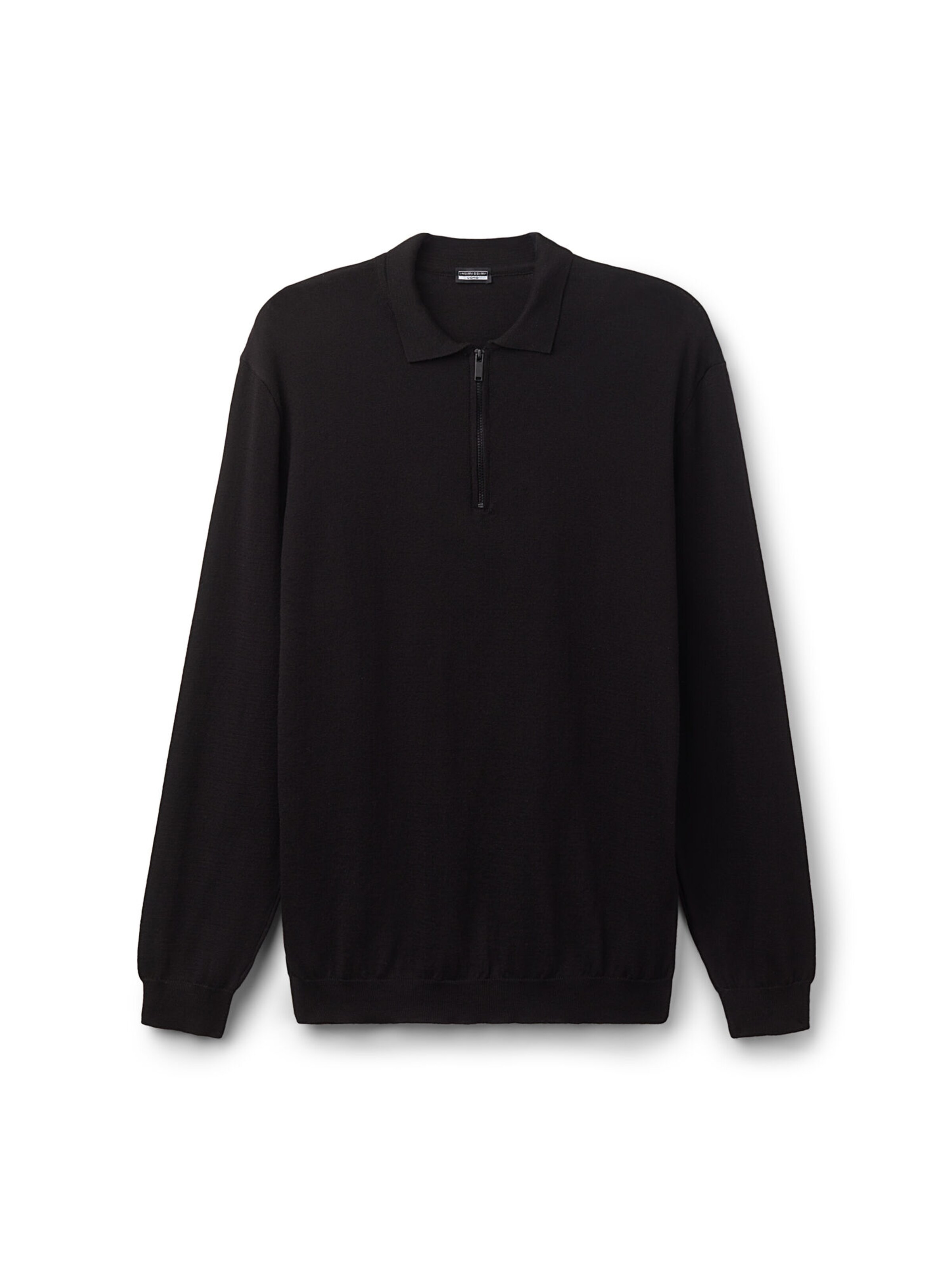 IUMAN Intimissimi Uomo Sweater in Black: front