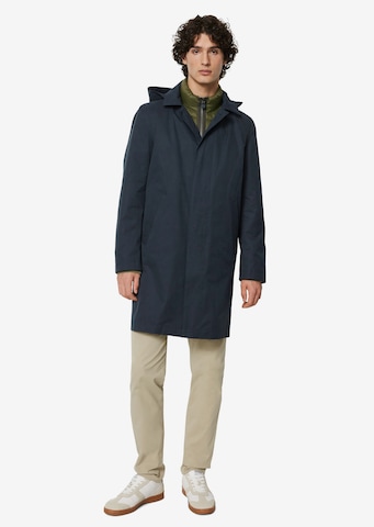 Marc O'Polo Between-Seasons Coat in Blue