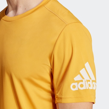 ADIDAS SPORTSWEAR Performance Shirt 'Run It' in Yellow