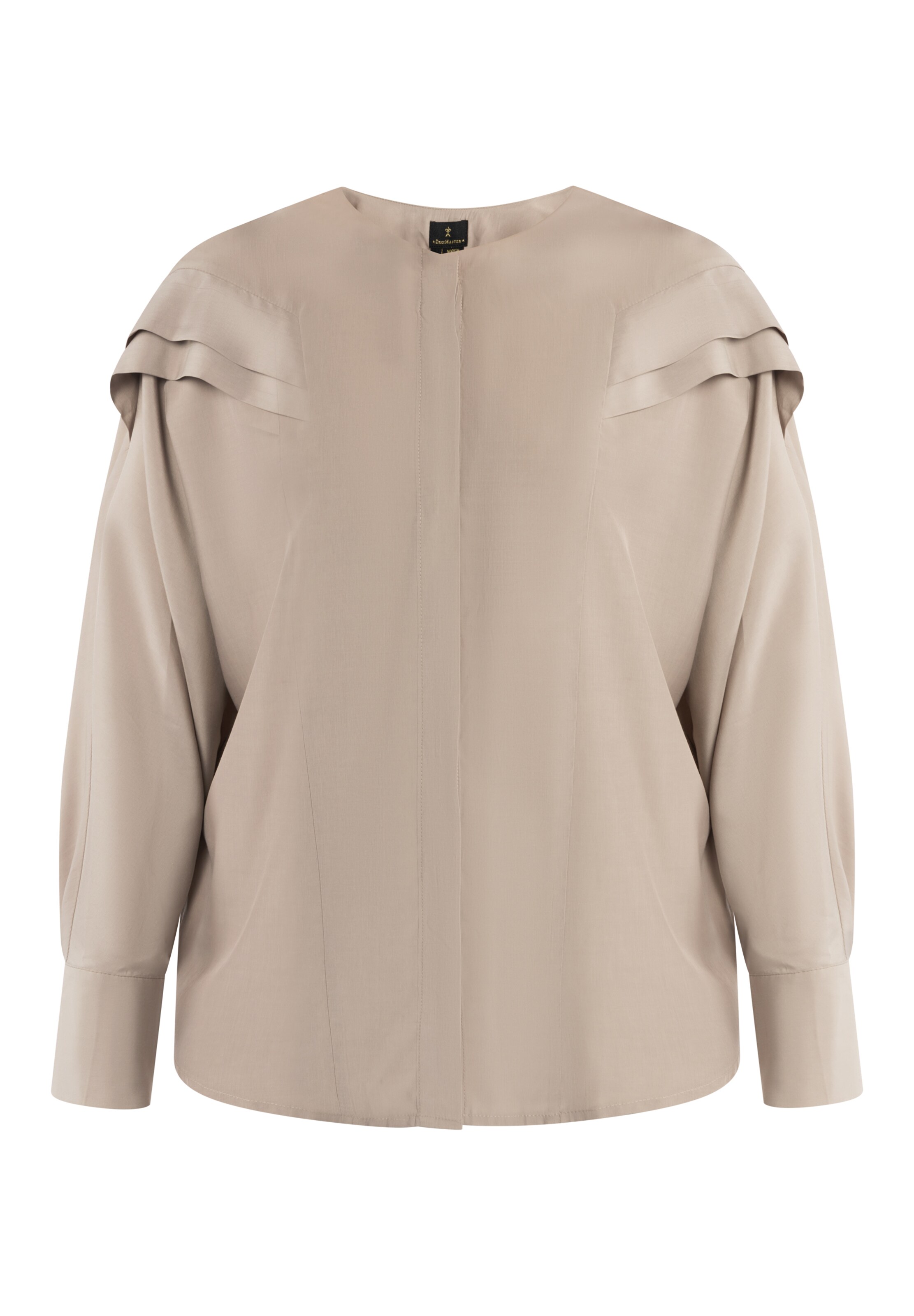 DreiMaster Klassik Blouse in Beige: voorkant