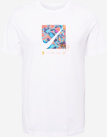 NIKE Performance Shirt 'Wild Card' in White: front