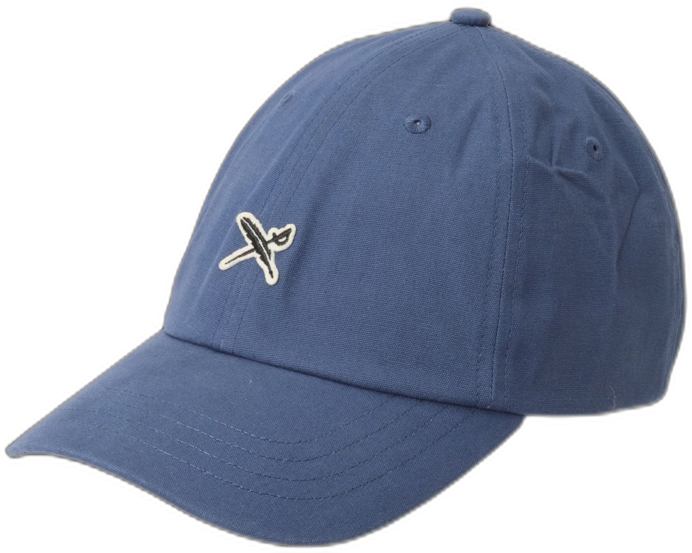 Iriedaily Cap ' Mini Flag Dad ' in Blue: front