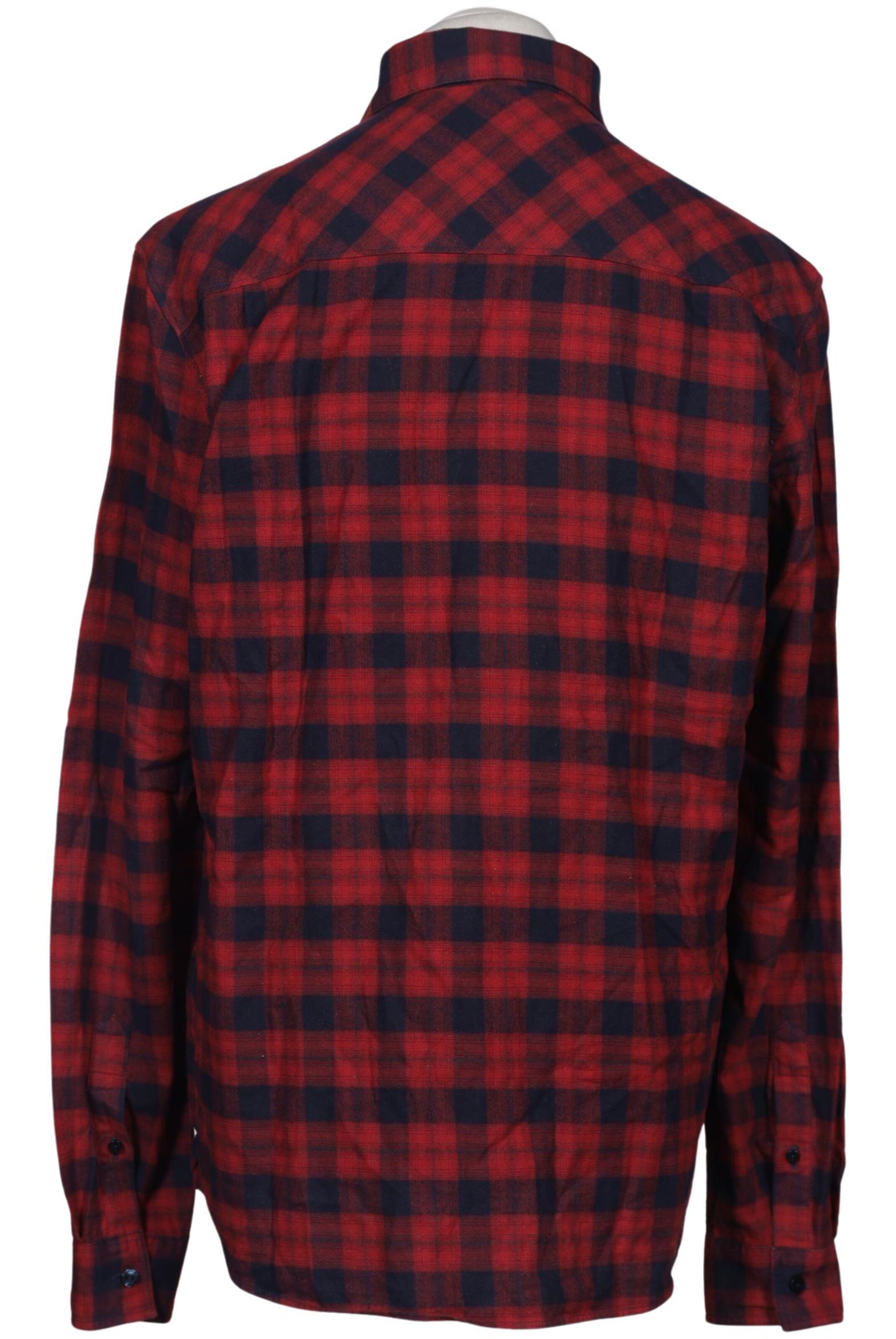ALPHA INDUSTRIES Button Up Shirt in L in Red