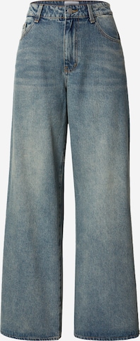 Bella x ABOUT YOU Wide Leg Jeans 'Zehra' in Blau: predná strana