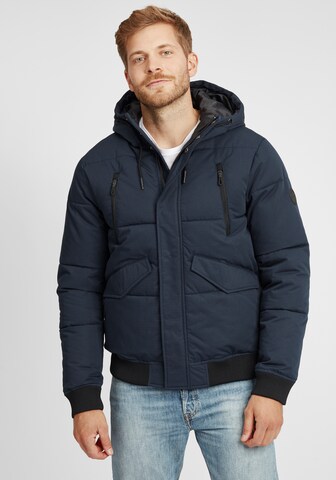 INDICODE JEANS Winterjacke 'Ravert' in Blau: Vorderseite