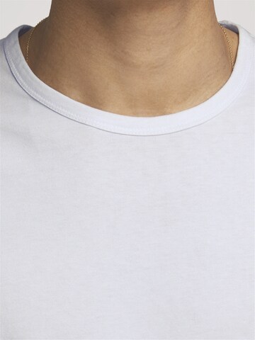 JACK & JONES T-Shirt 'JJO-Neck' in Weiß