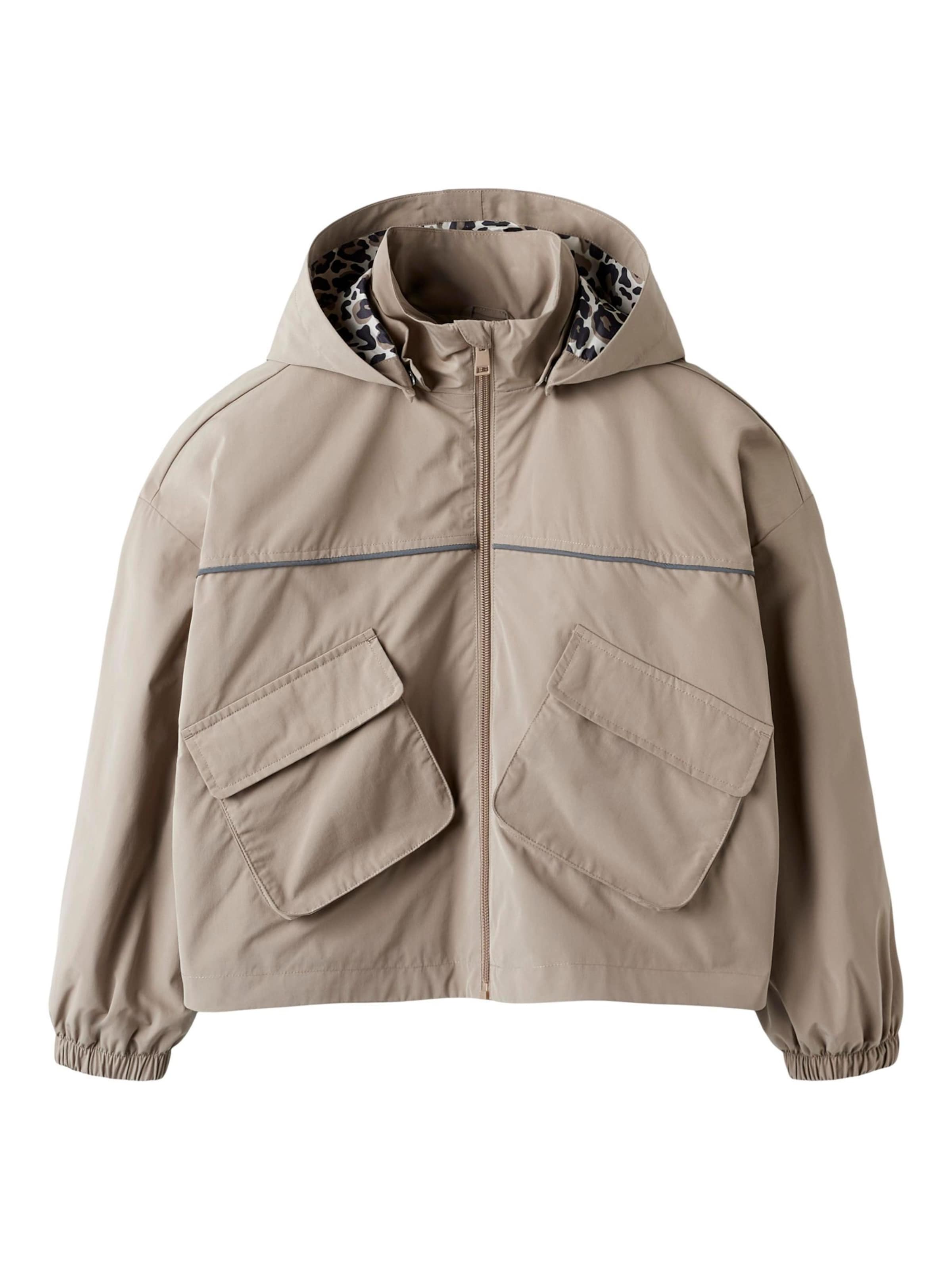 NAME IT Between-Season Jacket in Brown: front