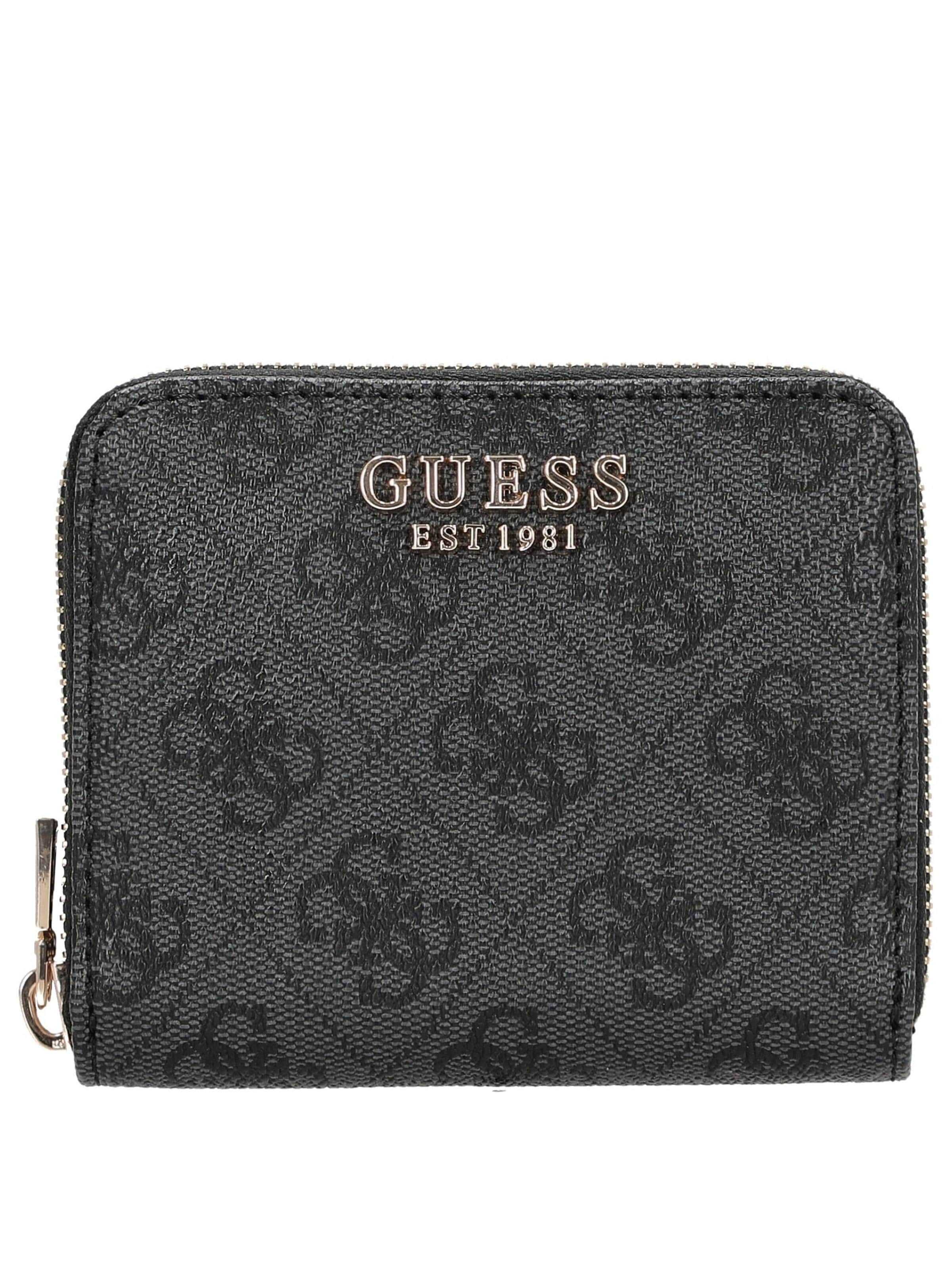 GUESS Originals Wallet 'Laurel' in Black: front