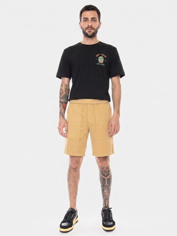 elvine Baggy Pants 'Garrison' in Brown: front