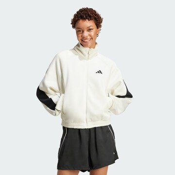 ADIDAS SPORTSWEAR Спортивная куртка 'Stadium' в Белый: спереди