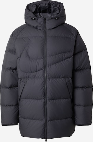 Nike SportswearZimska jakna 'CLUB' - crna boja: prednji dio