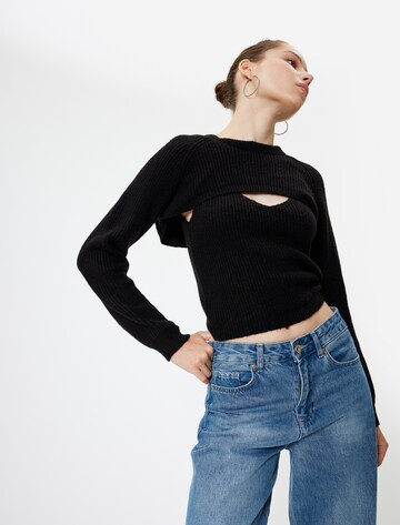 Koton Sweatshirt in Black