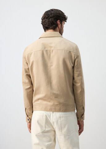MANGO MAN Between-Season Jacket 'Joan' in Beige