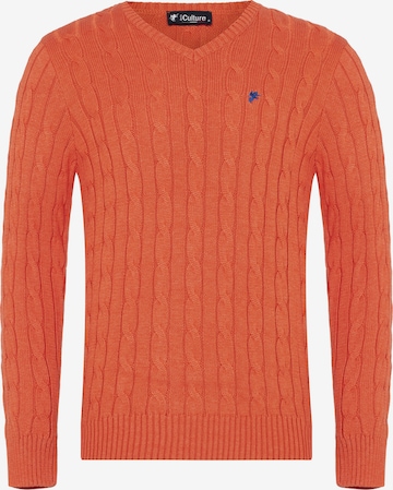 DENIM CULTURE Sweater 'MAURIZIO' in Orange: front