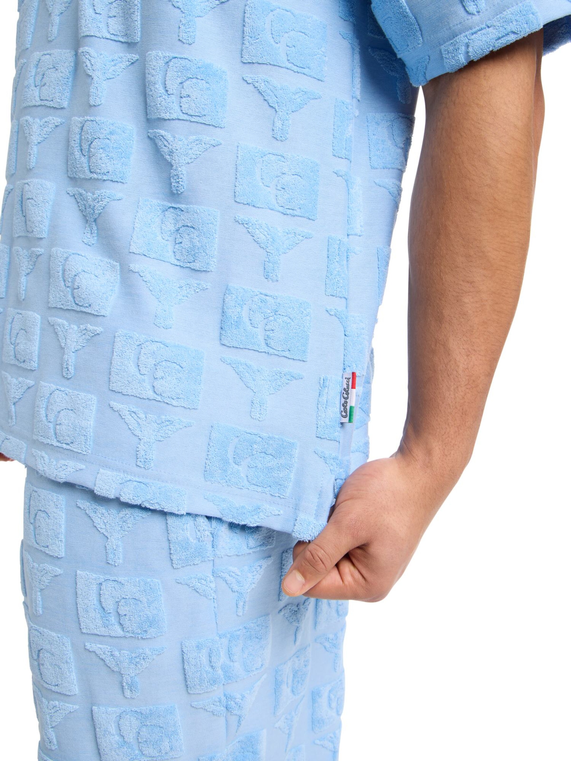 Carlo Colucci Shirt 'Echner' in Blue