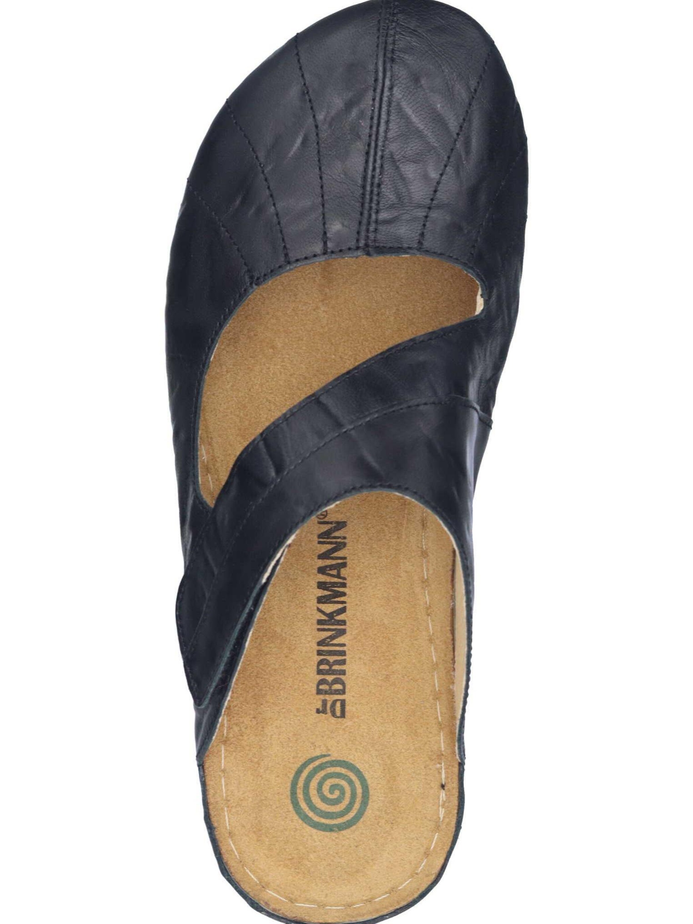 DR. BRINKMANN Mules 'SAGUNT' in Black