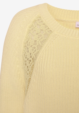 LASCANA Sweater in Yellow