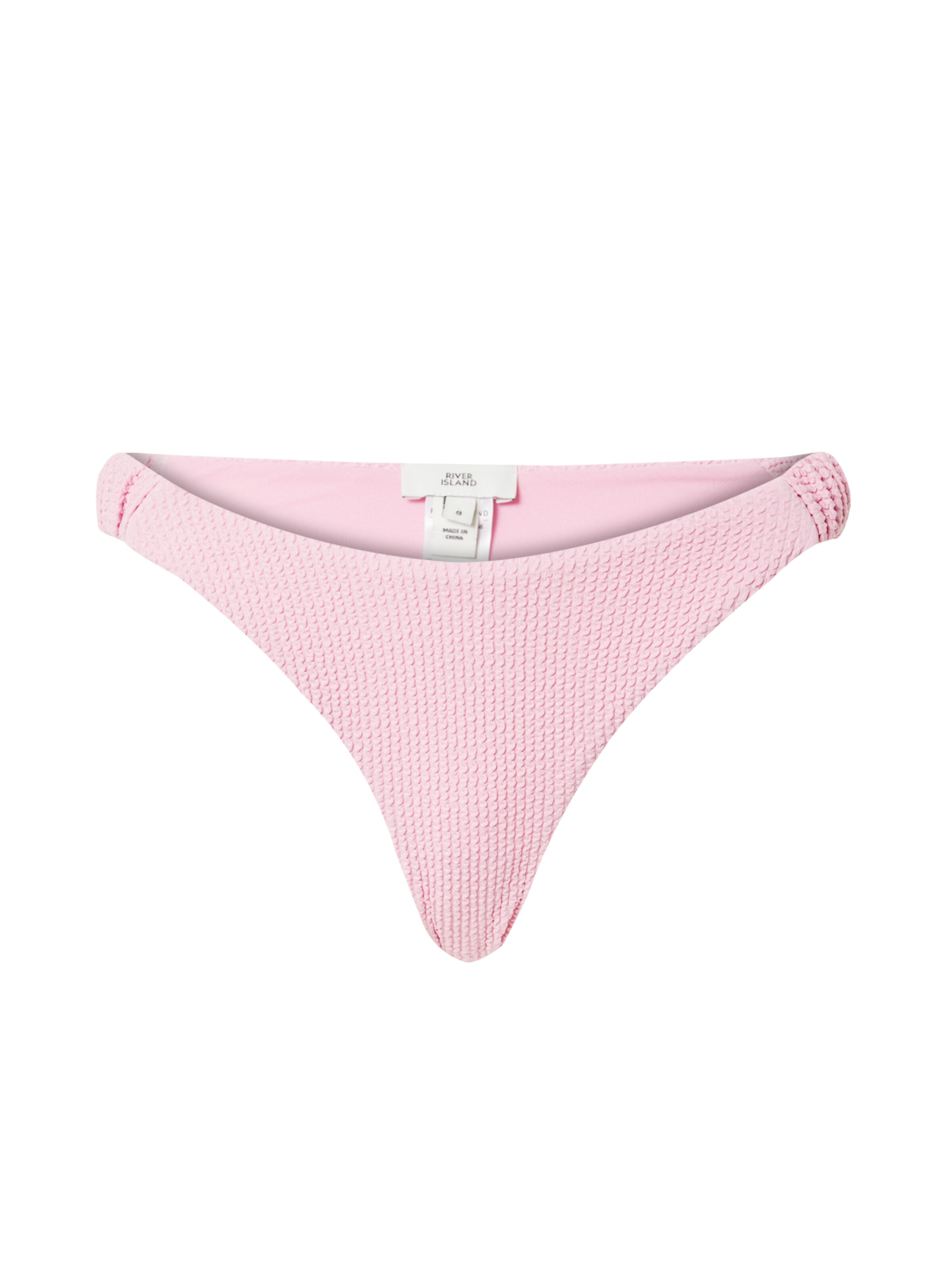 River Island Bas de bikini en rose, Vue avec produit