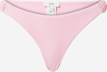 Bas de bikini River Island en rose : devant